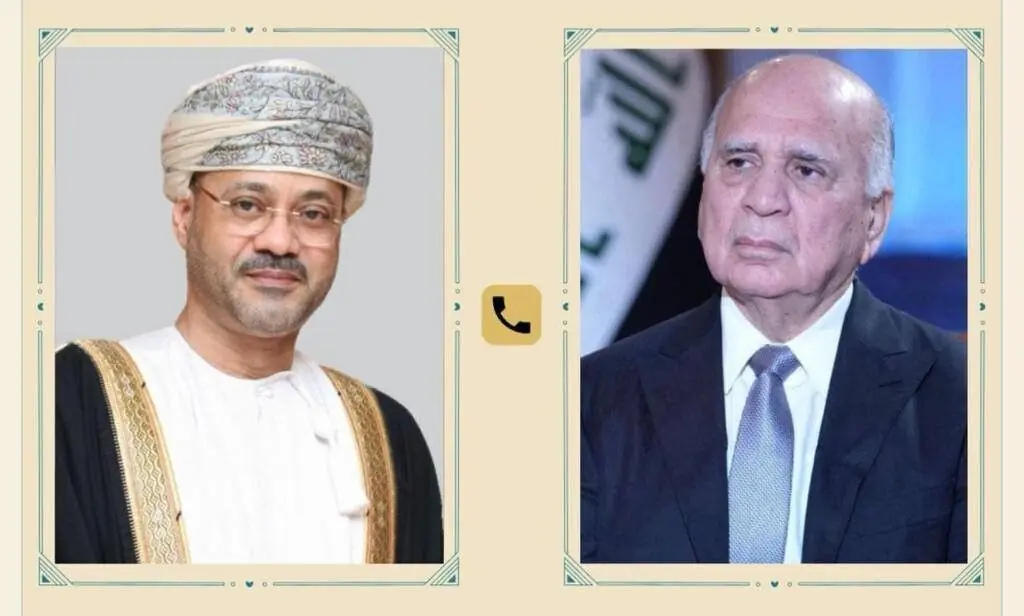  گفت‌وگوی تلفنی وزیران خارجه عراق و عمان درباره تحولات منطقه