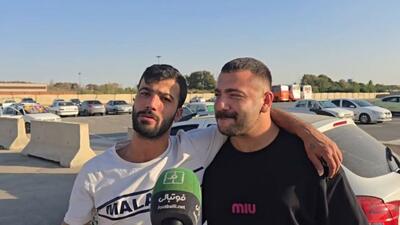 گفت و گو با دو هوادار ملوان که برای تماشای بازی به تهران آمده اند