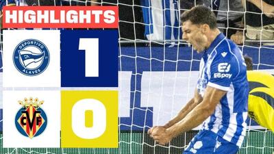 خلاصه بازی دپورتیوو آلاوز 1-0 ویارئال