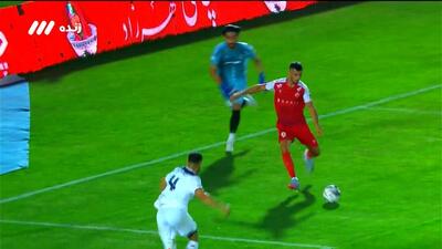  گل سوم پرسپولیس به ملوان (علی علیپور روی اشتباه وحشتناک طیبی پور)