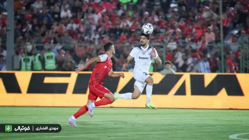 پایان نیمه اول؛ پرسپولیس ۲ - ملوان صفر