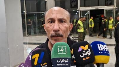  ابراهیم تهامی: من استقلالی هستم، خانه نشین شدم و سمت راست بدنم فلج است