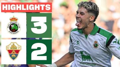 خلاصه بازی سانتاندر 3-2 الچه (اشتباه وحشتناک دروازه بان الچه)