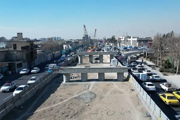 ساخت دومین پل طبقاتی پایتخت در جنوب تهران
