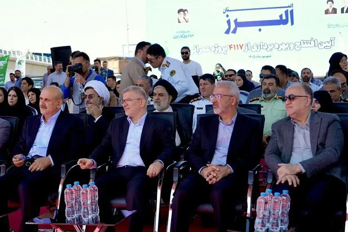 پل B16، حلقه اتصال بزرگراه شمالی کرج به آزادراه کرج_قزوین شد