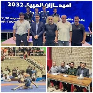  مازندران بر سکوی نخست رقابت‌های کشتی آزاد نونهالان جشنواره کشتی پایه ایستاد