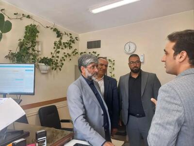  رئیس کل دادگستری تهران از دادگستری شهرستان ورامین بازدید کرد
