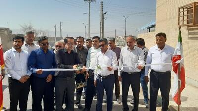  افتتاح پروژه‌های عمرانی در کوخردهرنگ بستک با اعتبار ۱۸ میلیارد تومان