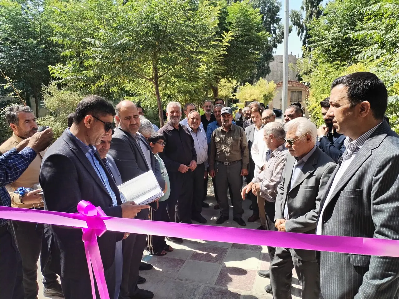  ساختمان دهیاری دهماسین پیشوا افتتاح شد