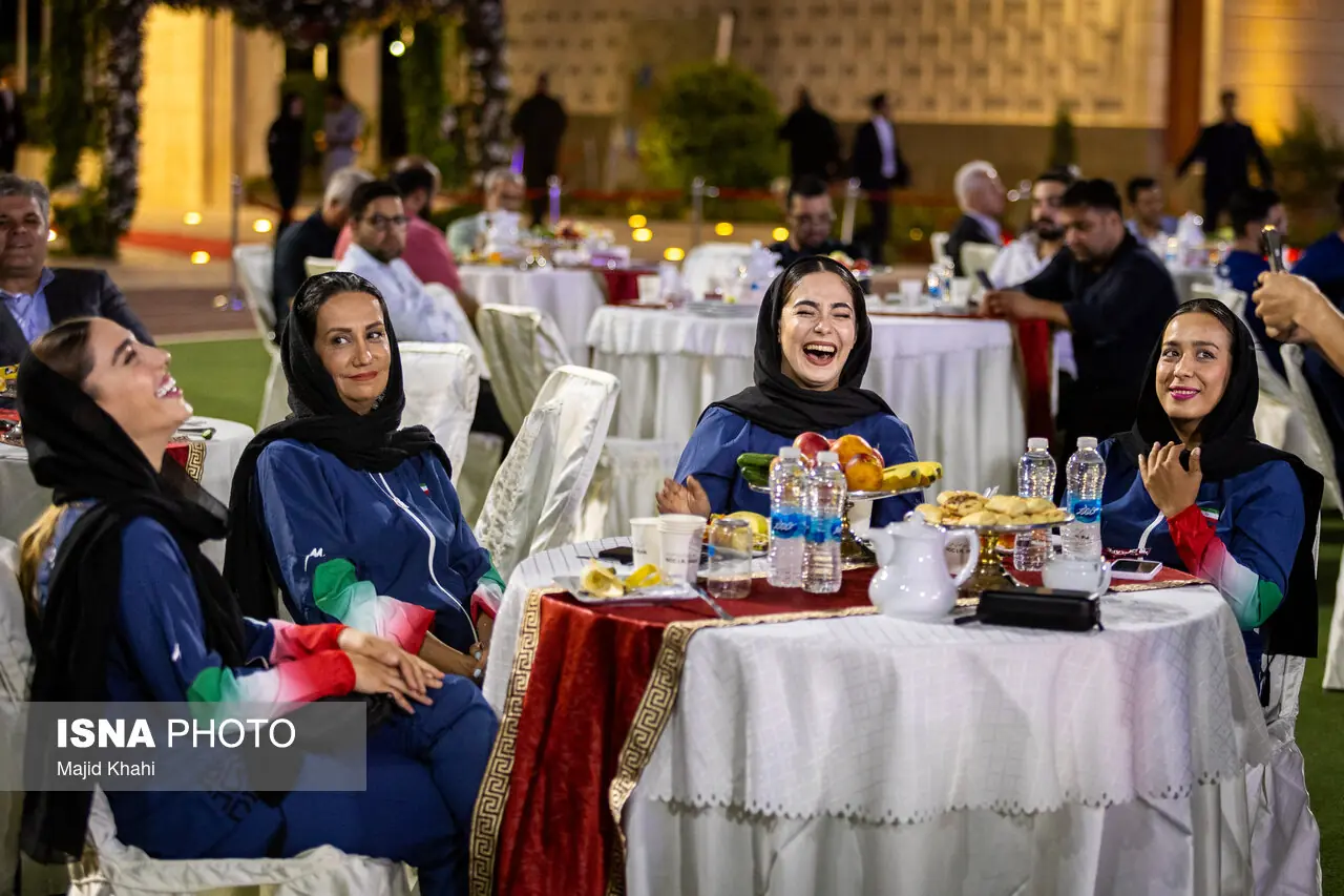 مراسم بدرقه کاروان ایران به بازیهای آسیایی ۲۰۲۶ ناگویا