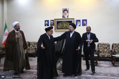  دیدار مدیران و اصحاب وقف با آیت الله سید حسن خمینی