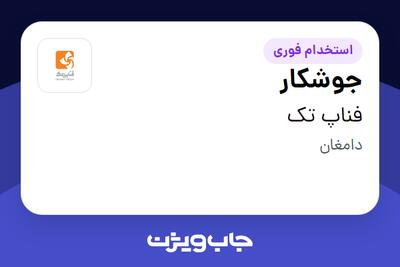  استخدام جوشکار در فناپ تک