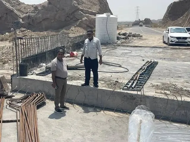 بازسازی پل آسیبدیده گریوه هرمزگان به روزهای پایانی رسید