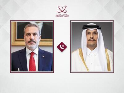 گفتوگوی وزیران خارجه قطر و ترکیه درباره کاهش تنش در منطقه