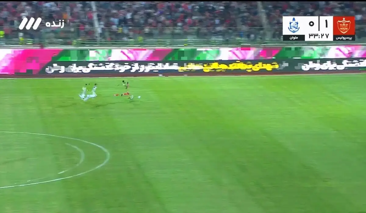  ویدیو| گل دوم پرسپولیس به ملوان (فرار ۷۰ متری بیفوما)