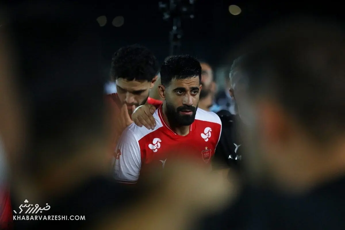 مقصد ستاره پرسپولیس بعد از گل +عکس