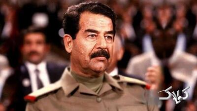  تصویری کمتر دیده شده از صدام در حال نماز و دعا با اسلحه! - مجله اینترنتی کولاک