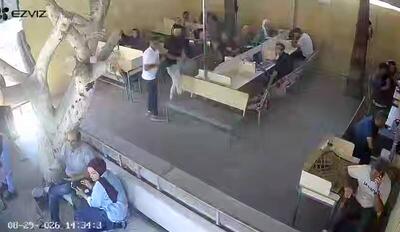  فیلم/ لحظه بمباران داروخانه بیمارستان شهدای الاقصی در دیرالبلح
