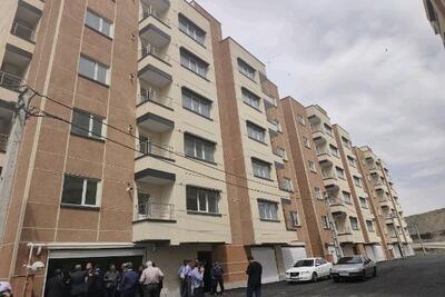 بهرهبرداری از پروژه ۸۰ واحدی نهضت ملی مسکن سنندج در قالب ۴ بلوک
