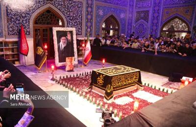 حال و هوای مزار نورانی آقای شهید ایران