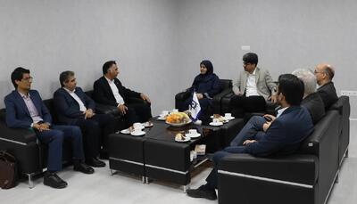 برگزاری نشست مشترک معاون برنامهریزی و توسعه شرکت صبا فولاد خلیج فارس و رئیس دانشگاه هرمزگان در راستای همافزایی صنعت و دانشگاه