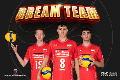  افتخارآفرینی نوجوانان والیبال ایران؛ قهرمانی جهان با درخشش سه ستاره