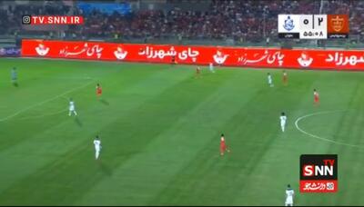 فیلم گل سوم پرسپولیس به ملوان توسط علیپور - پارس فوتبال