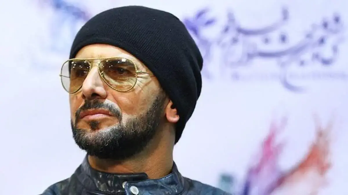گریم سنگین امین حیایی در فیلم جدیدش