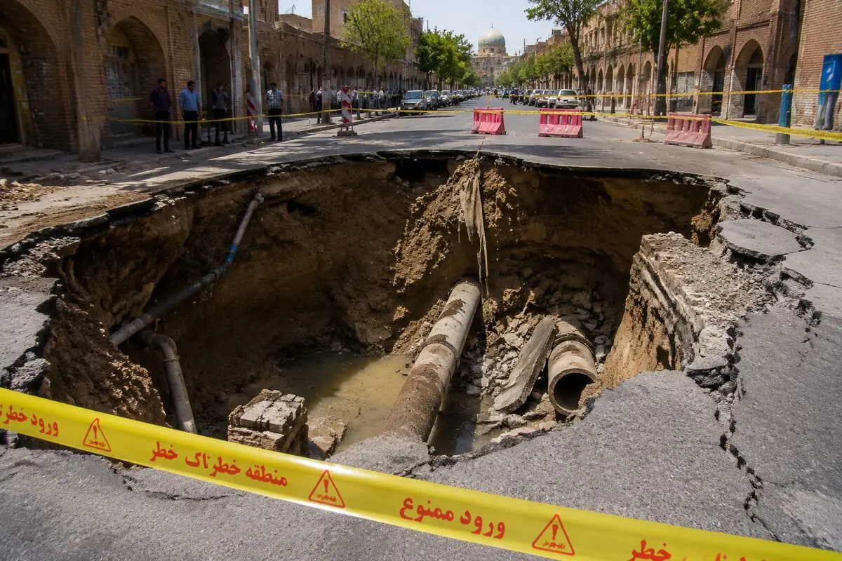  وسعت فرونشست اصفهان در دو سال اخیر ۲۰ درصد افزایش یافت / رسیدن مرز فروریزش‌ ها به میدان نقش جهان و  ابنیه‌های تاریخی/ تا فاجعه بزرگ رخ ندهد، اقدام موثر صورت نمی گیرد! + فیلم