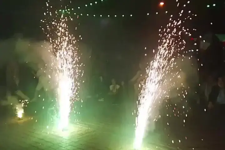 جشن شبانه میلاد پیامبر اسلام با حال و هوای ویژه در نوشهر