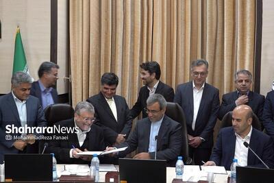 امضاء تفاهمنامه سهجانبه شهرداری مشهد، استانداری خراسان رضوی و وزارت نیرو برای احداث نیروگاه بیوگاز