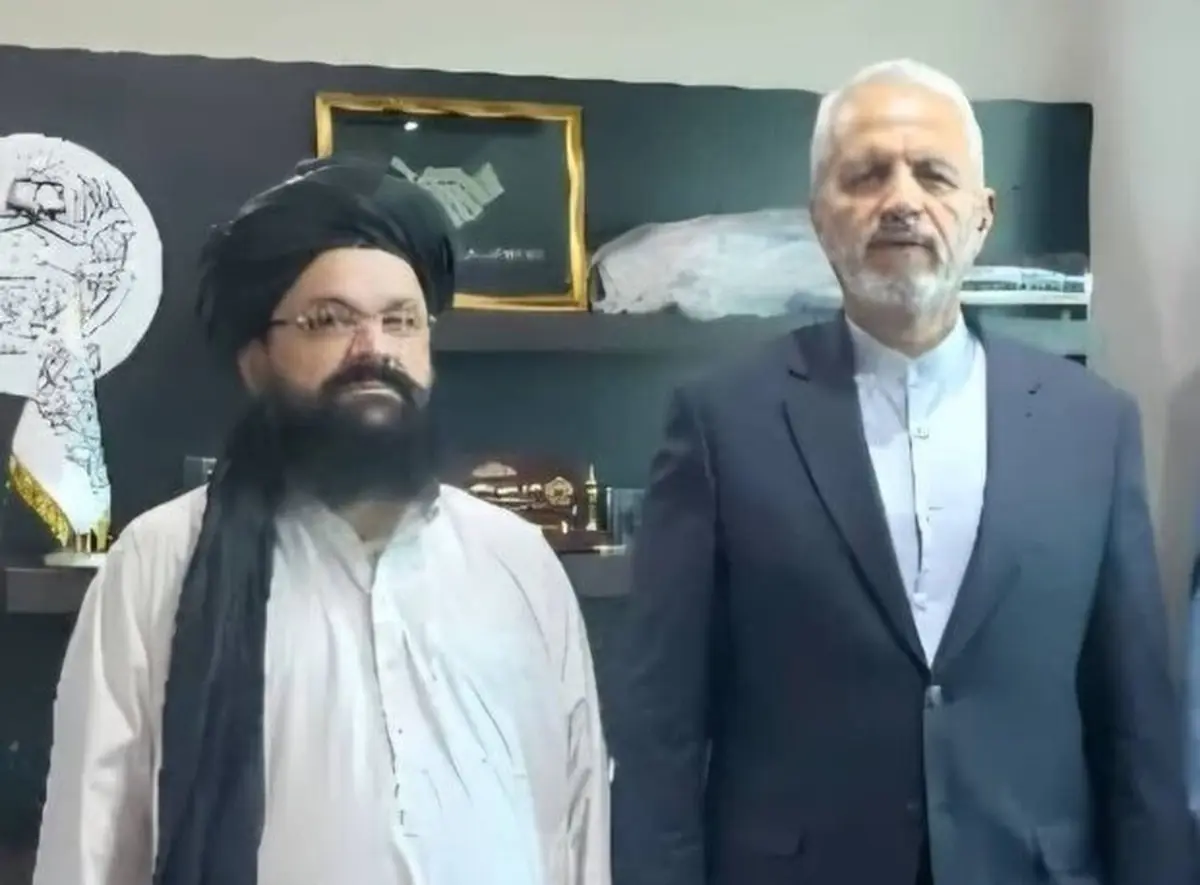 گفتوگوی سفیر ایران با یک مقام طالبان درباره احداث خط راه آهن هرات-مزارشریف