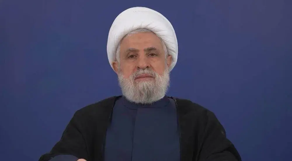 شیخ نعیم قاسم: مذاکرات مستقیم با اسرائیل چیزی جز تحقیر برای لبنان به همراه نداشت + فیلم