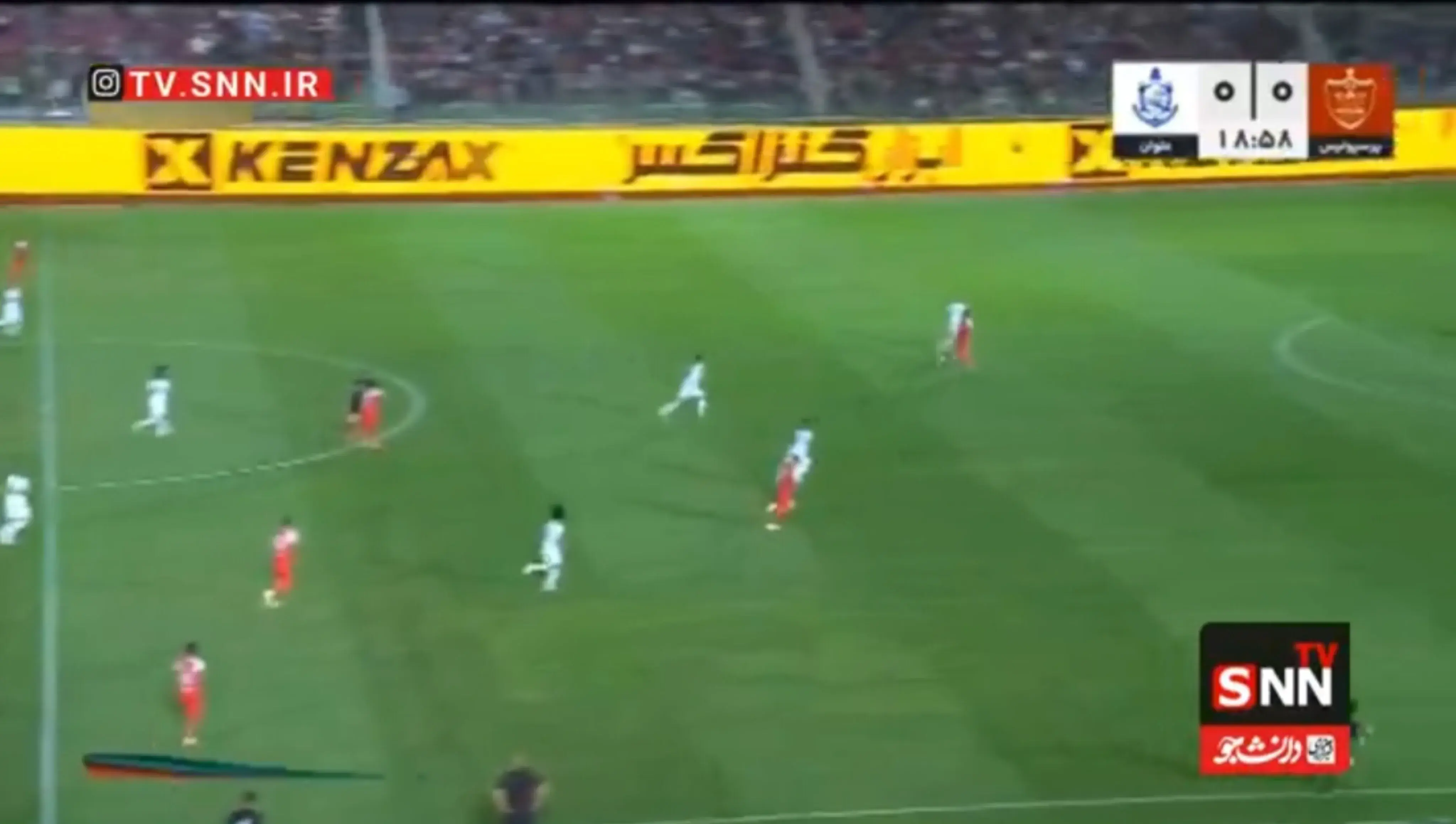فیلم گل اول پرسپولیس به ملوان؛ گل به خودی