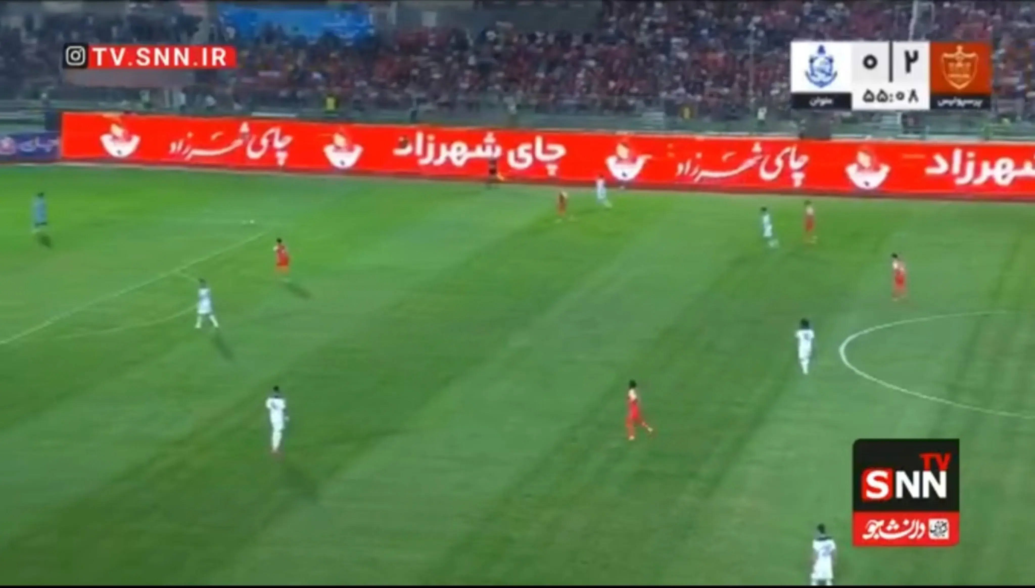  فیلم گل سوم پرسپولیس به ملوان توسط علیپور