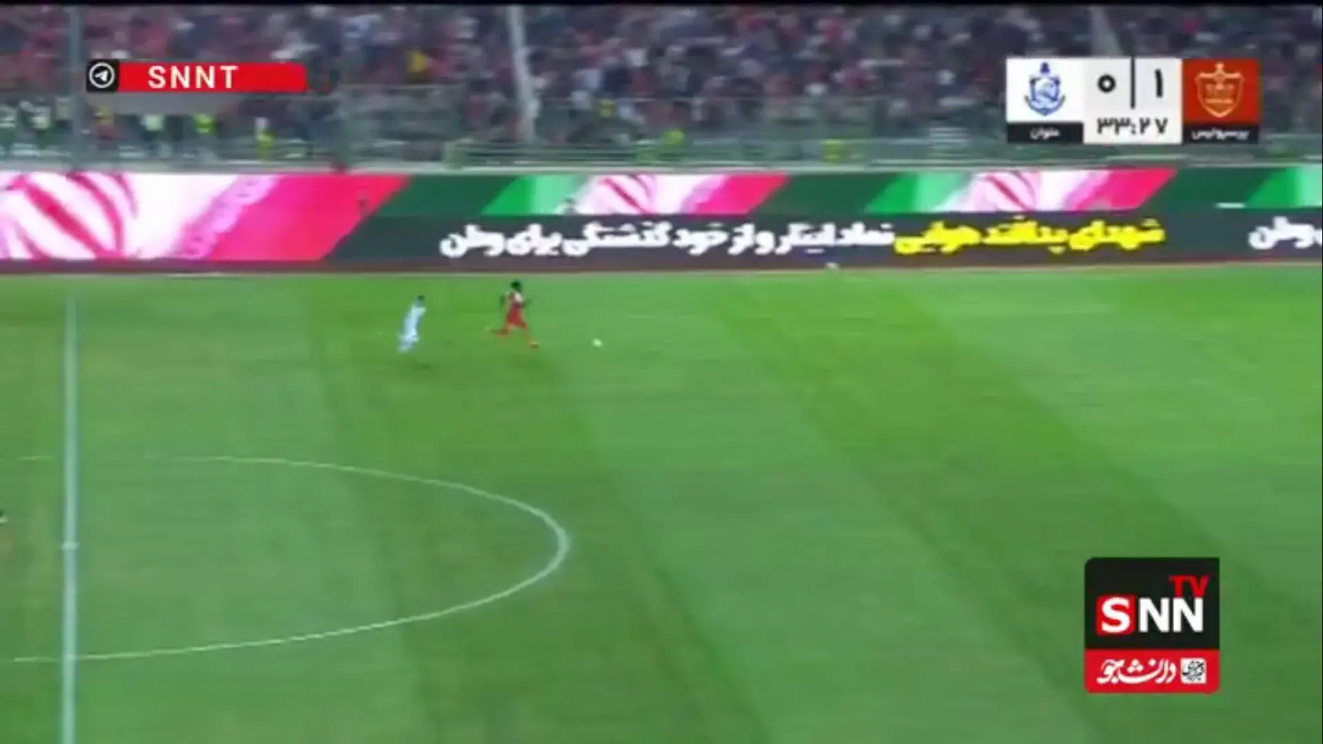  گل دوم پرسپولیس به ملوان با سوپرگل و استارت دیدنی بیفوما در دقیقه ۳۴ / پرسپولیس 2 - 0ملوان