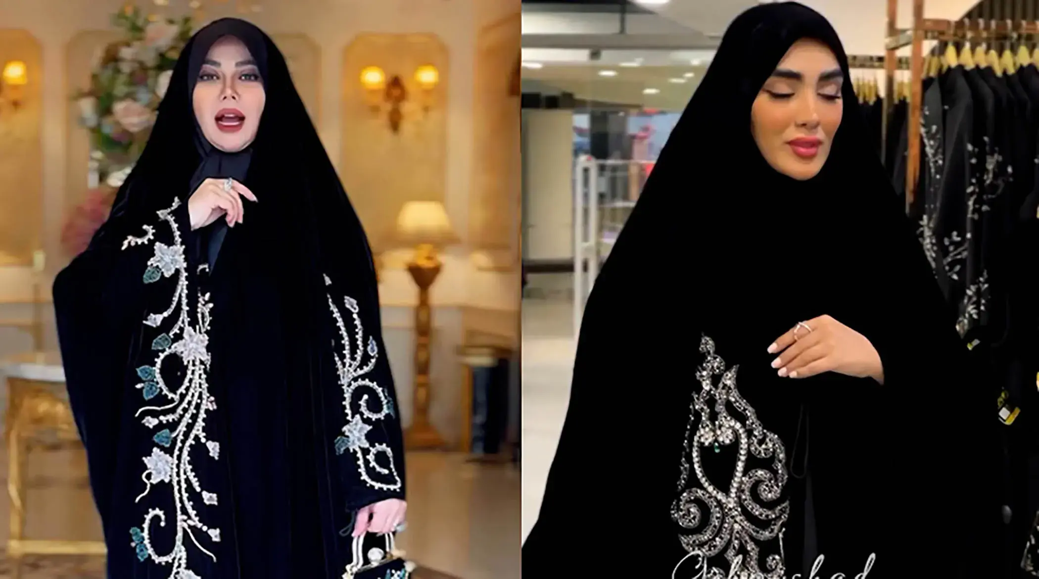چادر مشکی حجاب استایلها با قیمت چندصدمیلیونی!