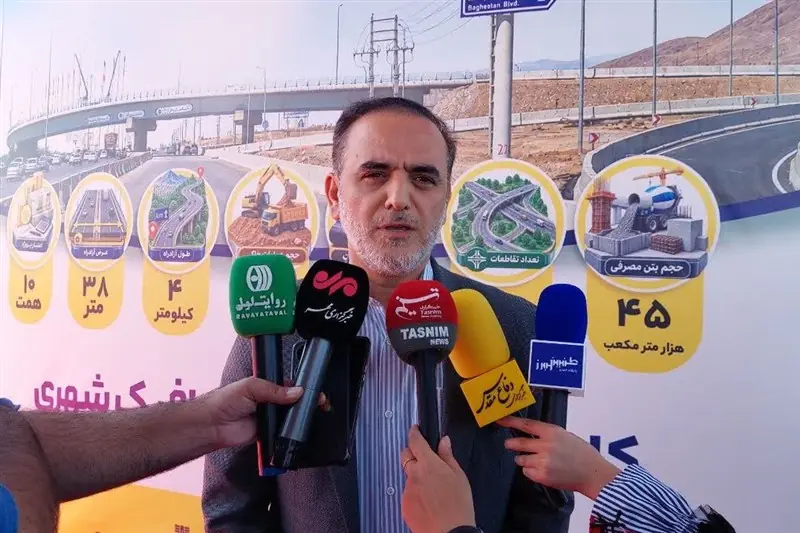 اتصال 14 استان غربی به تهران با افتتاح آزادراه شهید سلیمانی فیلم - تسنیم