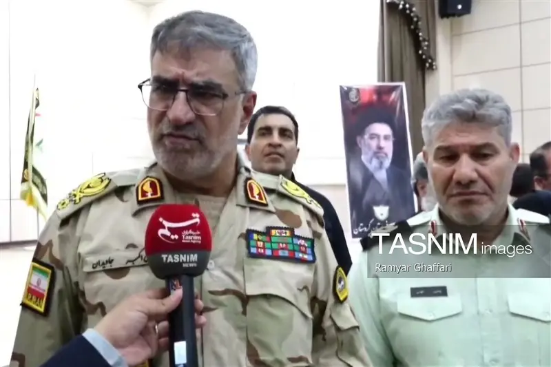 فرمانده مرزبانی فراجا: امنیت مرزها خط مقدم اقتدار و آرامش کشور است - تسنیم