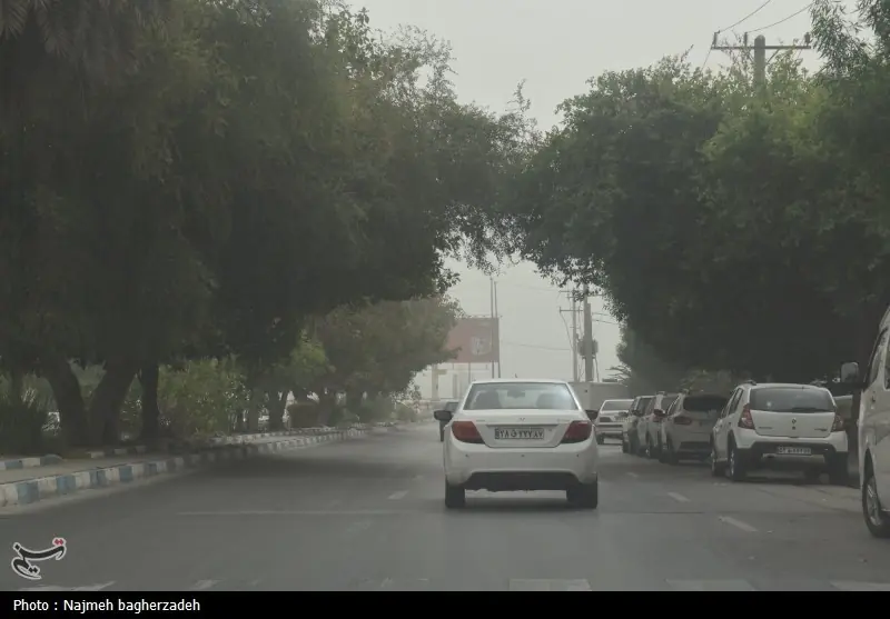 طوفان گردوخاک در نوار مرزی و کاهش کیفیت هوا در خراسان جنوبی - تسنیم