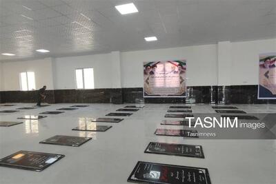 افتتاح مرکز فرهنگی و گلزار شهدای چرام در هفته دولت تصاویر - تسنیم