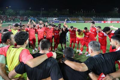 نیمکت پرستاره پرسپولیس برای نیمه دوم