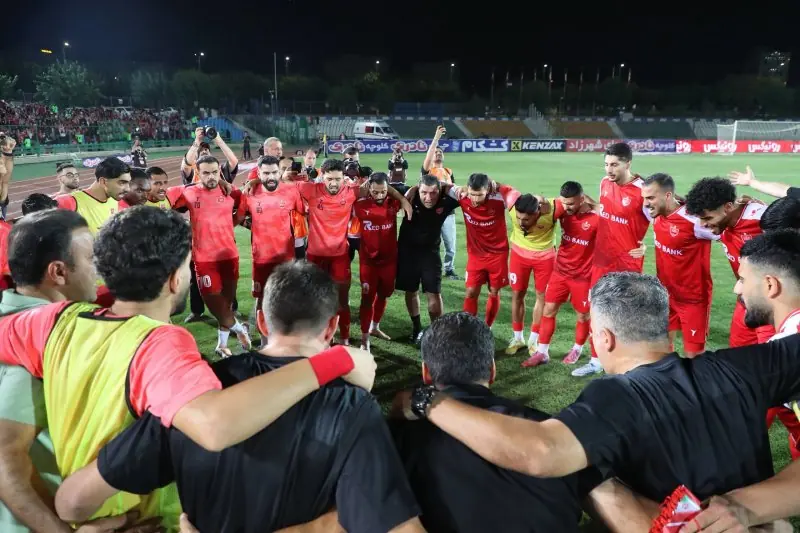 نیمکت پرستاره پرسپولیس برای نیمه دوم
