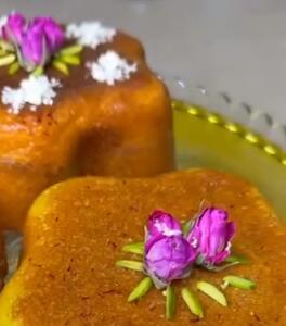  خاگینه مغزدار تبریزی؛ شیرینی اصیل با شهد زعفرانی