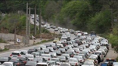  آخرین وضعیت جاده‌های شمالی/ ترافیک سنگین در جاده چالوس و هراز