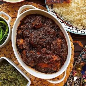 طرز تهیه مرغ ترش با رب انار