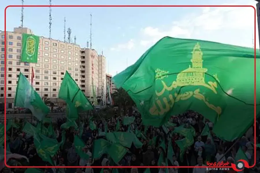  حضور پرشور مردم در جشن امت احمد در تهران