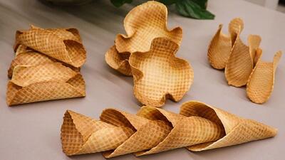  طرز تهیه خمیر ترد نان بستنی؛ ۴ شکل جذاب با یک خمیر پایه
