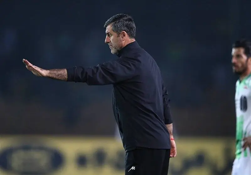 کنفرانس خبری مربی پرسپولیس پس از برد مقابل ملوان
