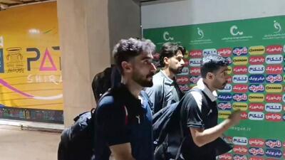  حواشی خروج بازیکنان پس از تساوی فجر و ذوب آهن